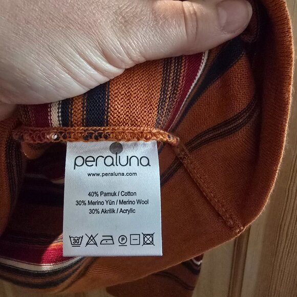 NWT Peraluna Harper Fine Embroidered Knitted Blouse - Picture 5 of 7